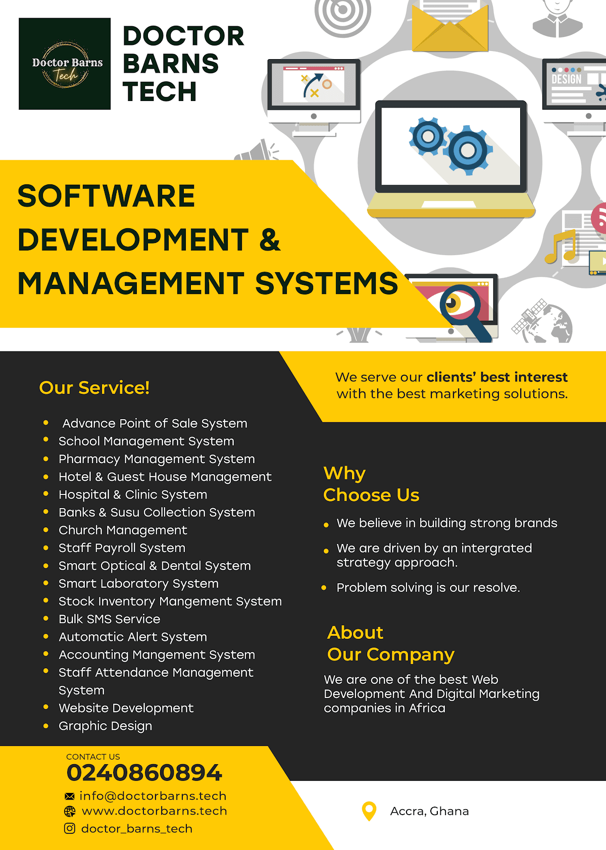 Doctor Barns Tech | Best Web Designer Accra, Ghana. — photo 2